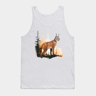 Eurasian Lynx Tank Top